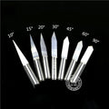 3.175mm Flat Bottomed sharp Knife Cutting Half sharp Knife Taper Engraving MegaBDM