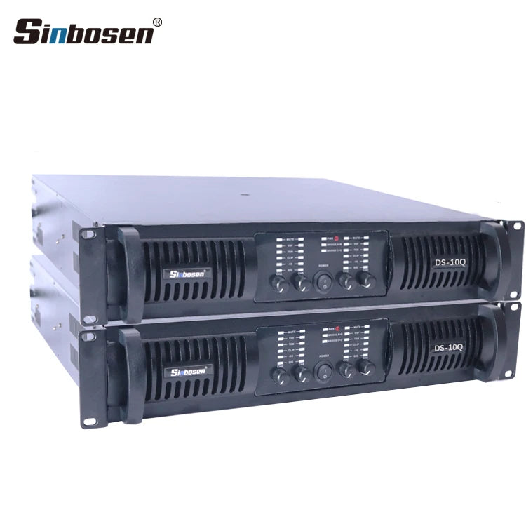 Power Amplifier  DS-10Q Sound Equipment/amplifiers/speaker Suitable for Dual 15-inch Line Array Speaker Amplifiers