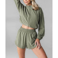 Women's Custom Summer Training Suit Windbreaker Jacket Shorts Waterproof Nylon Zipper Summer Sun Protection Solid Outdoor