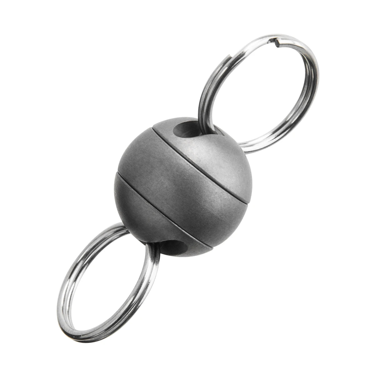 TGZUO Heavy-Duty Titanium Small Key Connector Rotating Titanium Keychain for Men and Women Durable EDC Hand Tool