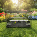 Custom Made Iron Wire Portable Budgerigar Jaula Para Pajaros Grande Bird Cage Decorative Parrot Cage