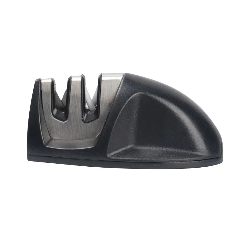 2022 New 2-Stage Kitchen Knife Sharpener Stainless Steel & PP Construction BPA-Free Eco-Friendly