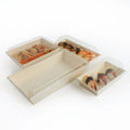 Disposable Takeout Togo Sushi Packaging Custom Logo Take Away Salad Grazing Box With Transparent Cover