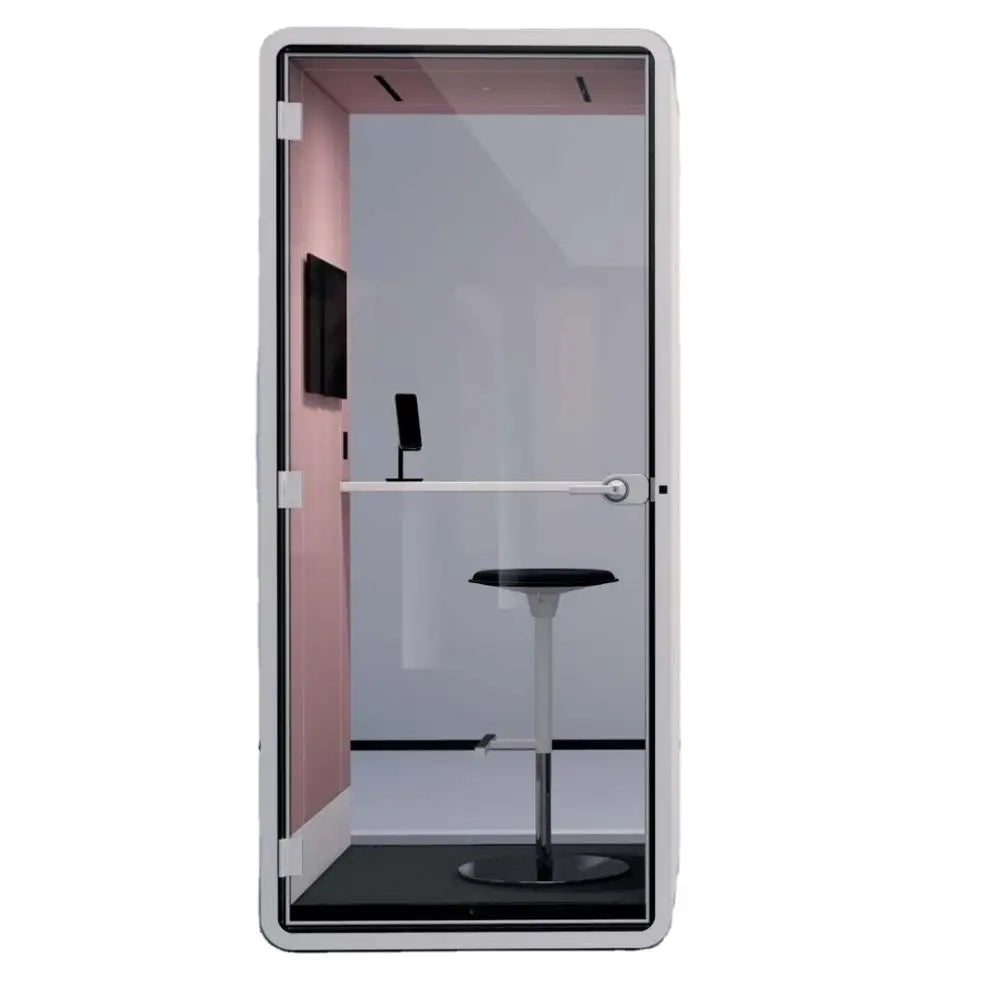 Soundproof Office Phone Booth - Acoustic Meeting Pod Silence Cabin for Private Office MegaBDM