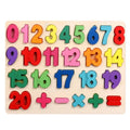 New Popular Alphabet ABC Numbers Wooden Puzzles Board Montessori Educational Children Toy Learning Gift for Kids