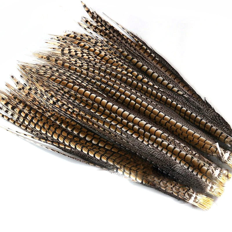 Factory Wholesale 90-120cm Female Male Pheasant Tail DIY Headwear Accessories Lady Amherst Pheasant Tail Feathers