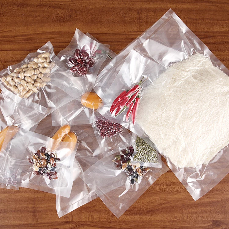 In Stock Wholesale Factory Price Commercial Grade Freezer Food Packing Vacuum Saver Rolls Sous Vide Food Storage Bag