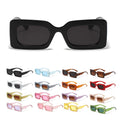 Europe United States 2022 Unisex Retro Square Designer Sunglasses 16 Colors Candy-Colored UV400 Optical Lenses PC New Fashion