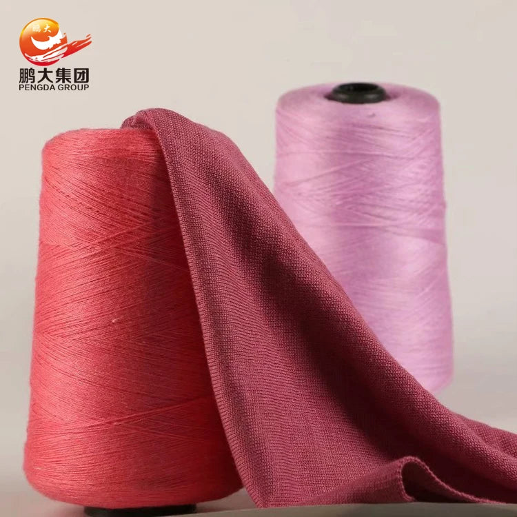 Machine Knitting 38nm 3ply Organic Baby Mercerized Combed 100% Cotton Yarn
