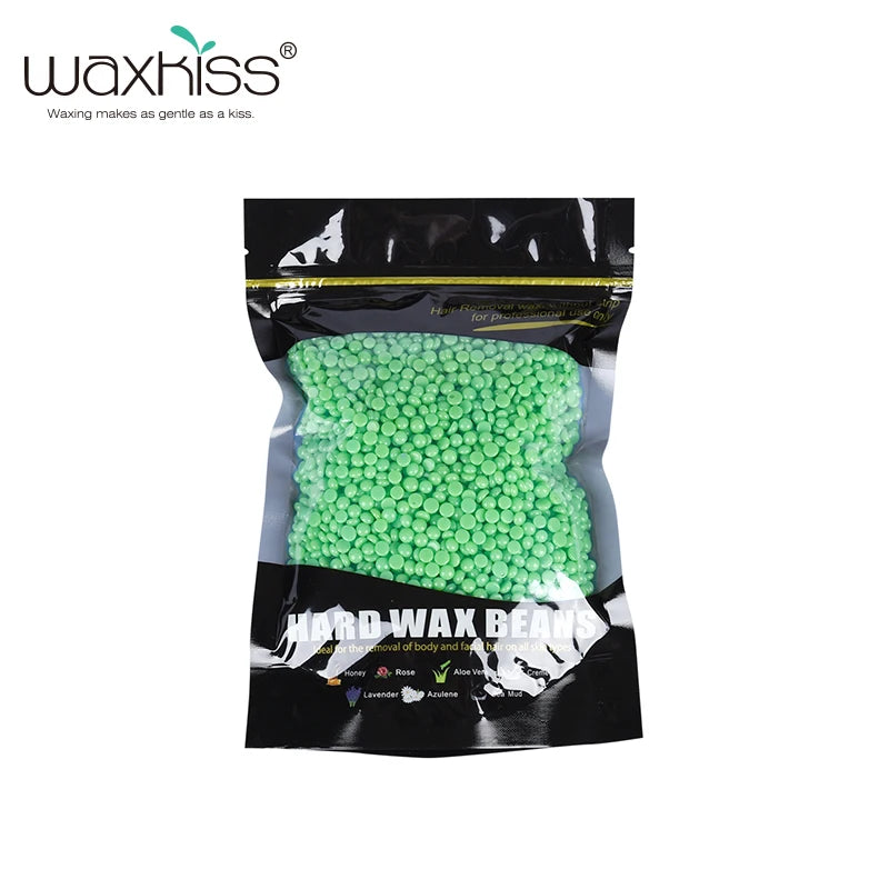 2022 Waxkiss Cheap Price Hair Removal Super Painless Wax Beans Personal Home Use MSDS 100g