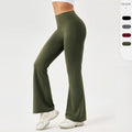 Yoga Bell-bottom Pants Women High Waist Running Fitness Loose Pants Elastic Quick Dry Sweatpants