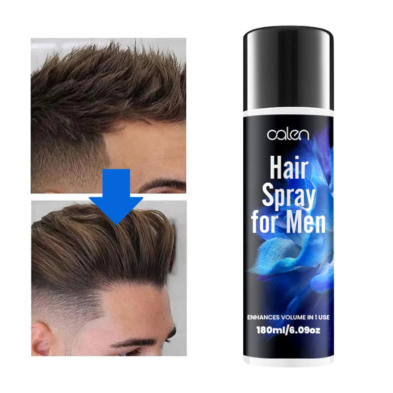 Luxfume 180Ml Customs Logo Ultra Strong Hold Humidity Resistant Hairspray for Men