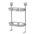 Yiwu Single Layers Wall Mounted Storage Shelf Stainless Steel Toilet Standing Saver