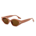 2021 New Fashion Designer Leopard Frames Vintage Oval Sunglasses for Men and Women PC Eyewear with High Fashion Brand Quality