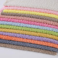 Thick 100 Polyester Knit Faux Fleece Sherpa Fabric