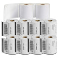 Waterproof CMYK Color Single Bar Code Printer Paper Customized Size Three Heat Sensitive Adhesive Label Promotion Industrial