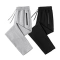 FEIBAI Sweatpants 96.5% Cotton 3.5% Spandex Men's Cotton Loose Casual Pants Long Pants Men's Knitted Pants