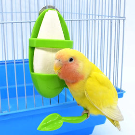 Parrot Feeder Hummingbird With Standing Rack Vegetable Holder Hanging Food Container Cage Accessories Bird Feeder Pet Supplies
