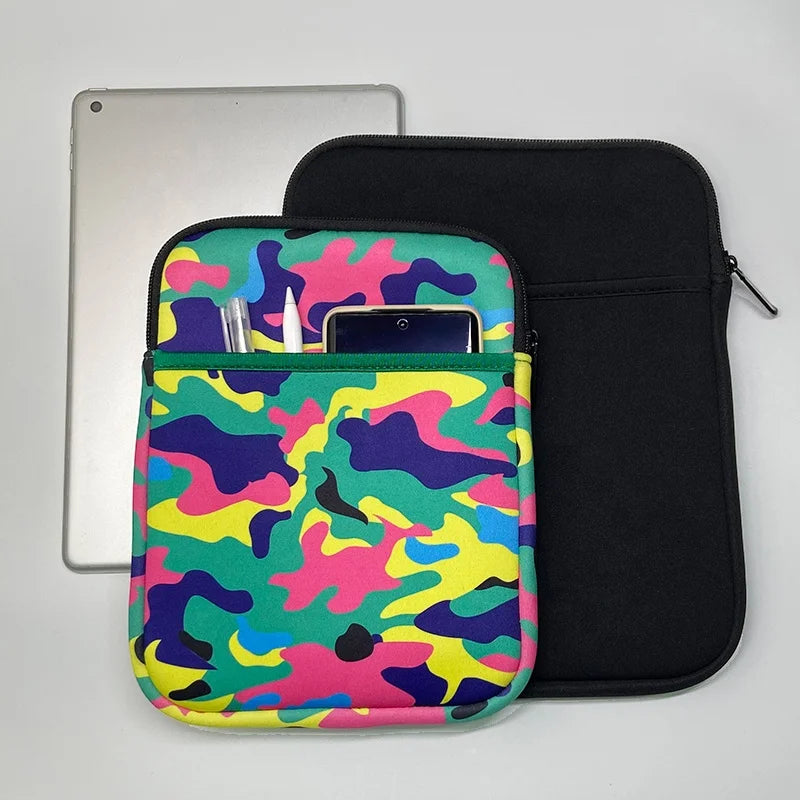 Neoprene Custom Book Bag Sublimation Ebook Reader Cover Waterproof Laptop Bag Cover Fast Customization Ebook Pocket Laptop Case