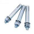 M6 M8 M10 M12  M14 M16 M18 M20 Zinc Plated Galvanized Carbon Steel Concrete Wall Anchor Bolt Wedge Stud Expansion Anchor Bolts