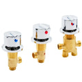 Bathtub Faucet Cold Hot Tap Water Mixing Valve Copper Thickening Bathroom Switch Valve Shower Accessories