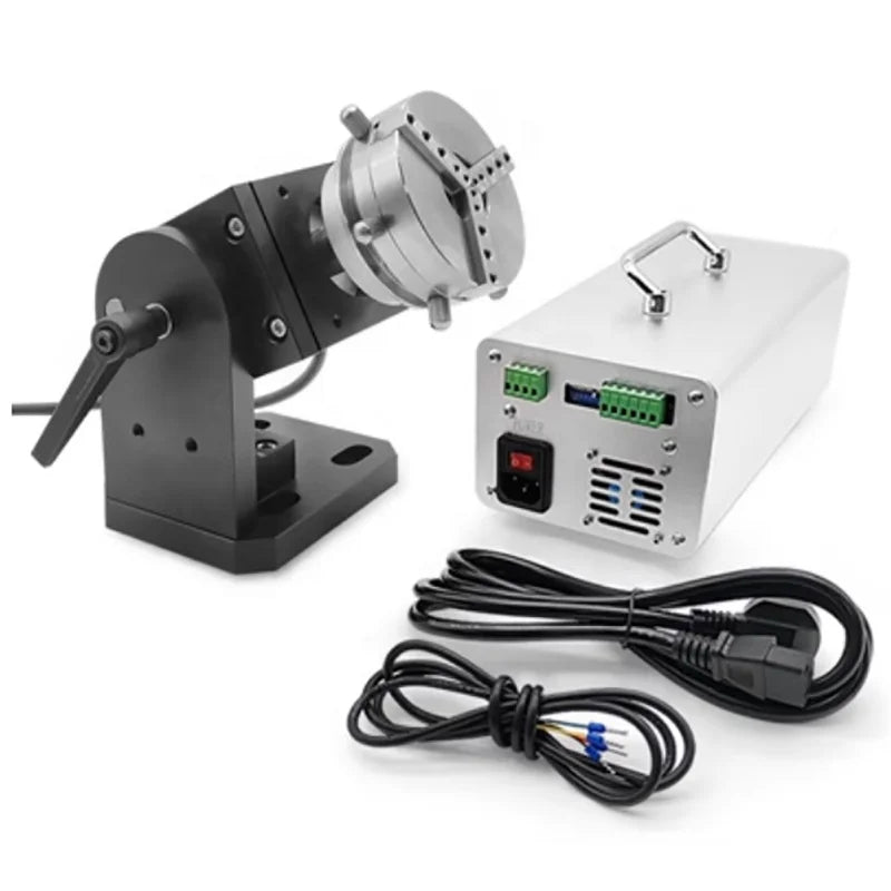Jewelry Rotary Ring Rotation Rotary Axis for Laser Marking Machine Engraving Machine Marking Engraving Rings Bracelets