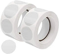 Factory Price Sticker Transparent Vinyl Dot Circular clear Labels Waterproof Circular Transparent Sealing Sticker