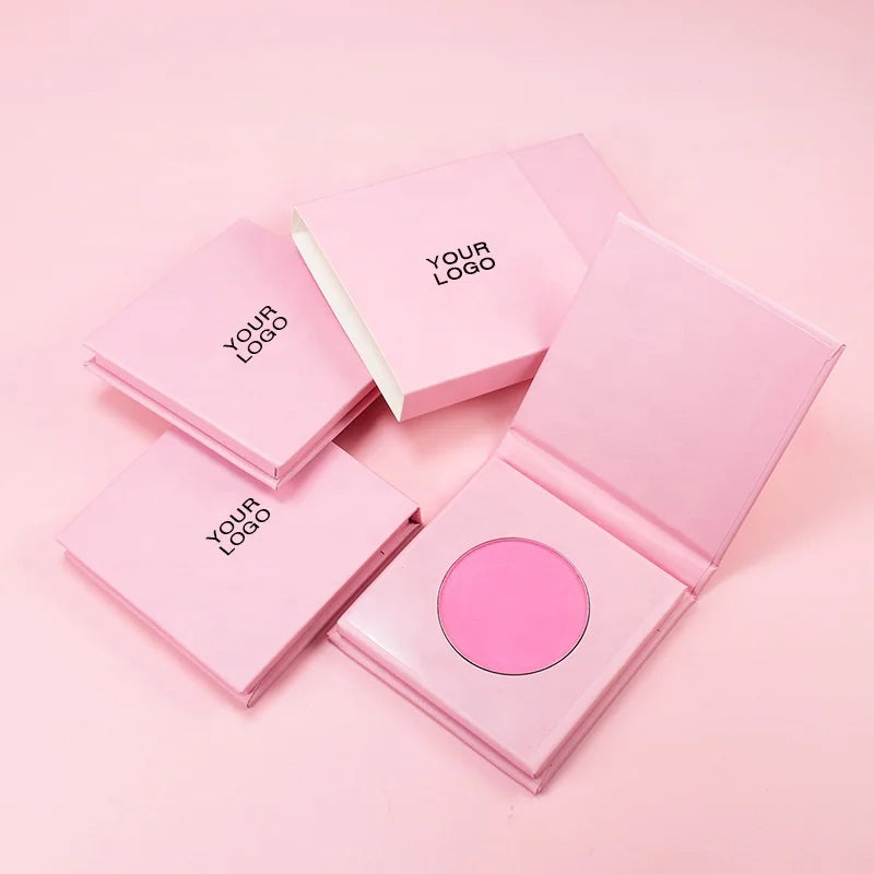 Wholesale Private Label Vegan Highlighter Bronzer Blush Palette Private Label Blush Palettes