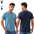 Wholesale Loose New Gym T Shirt Sportswear Men Round Neck Workout Top Mesh White T-Shirt Fashion Blank T Shirts for Men
