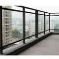 Factory Custom Size 10mm Tinted Solid Industrial Outdoor Hall Eco-Friendly Tempered Glass High Strength Wall Handrail Balustrade