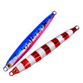 Slim Long Metal Casting Jig 10g 20g 30g 40g 60g Shore Cast Jigging Spoon Fishing Lure Artificial Bait Without Hook