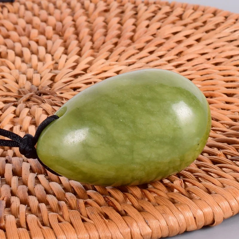 Huiying Nephrite Jade Yoni Eggs Set xiuyan jade Natural 2025 For Women Love Customized Logo for women