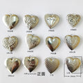 Couple Secret Message Custom Stainless Steel Flowers Heart Picture Box Fashion Jewelry Locket Pendants for Gift Lovers