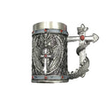 New Satan Goat Mug MBA10 Cross Flying Dragon Mug Bafengte Whiskey Beer Coffee Mug for Party bar Grim Reaper Resin Beer Cup
