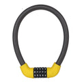Alloy Lock Core Waterproof Rust Proof Thickened Steel Cable Five-digit Password Small Portable Worry-free Bicycle Lock