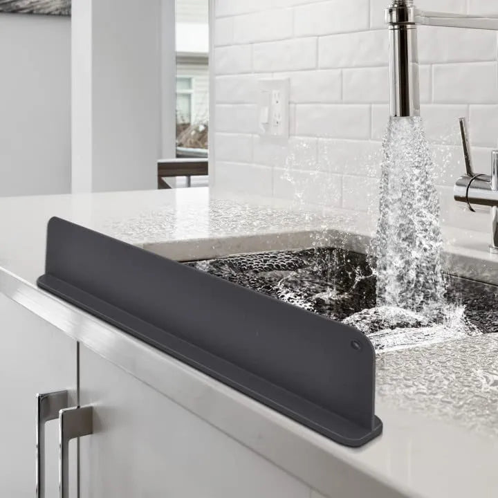 Faucet Absorbent Mat Kitchen Silicone Water Splash Guard for Sink Faucet Mat for Kitchen Sink Machine Washable