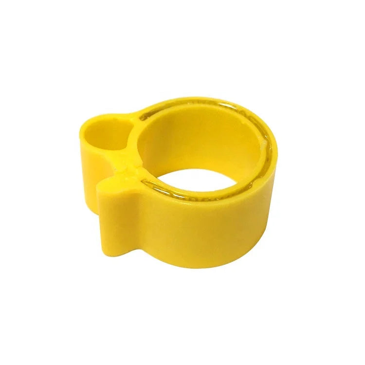 Free Sample UHF RFID 840-960Mhz Foot Feet Ring Tags for Chicken Pigeon Duck Bird Fowl Livestock Management