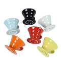 Hot Selling Coffee Filter Pour Over Dripper Ceramic Coffee Dripper Engine 60 Style Coffee Filter Cup