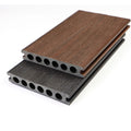 Modern Eco-friendly Woodgrain Surface WPC Decking Easy Installation Waterproof Outdoor Wood-Plastic Composite Brushed Technics