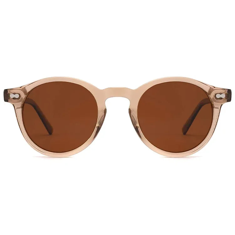 Biodegradable ECO-friendly Sunglasses Round Frame Retro Sunglasses Sunglasses Fashion