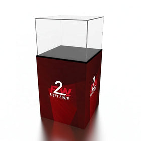 Boutique Display Cabinet LED Backlit Booth Stand Jewelry Promotion Show Museum Showcase Trade Show Acrylic Box Case