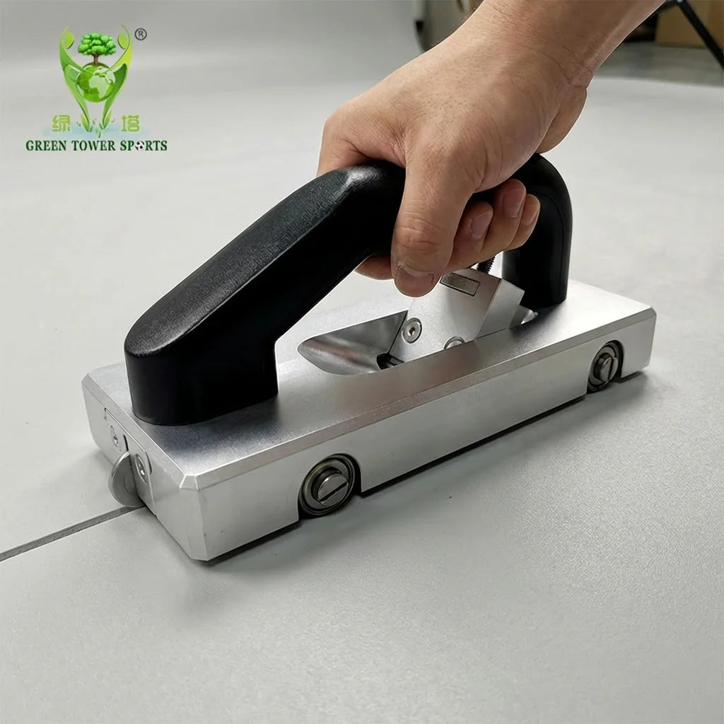 Floor Slotting Groover Wood Grooving Gouge Steel Knife Flooring Tools for PVC Plastic Floor