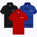 Wholesale Men's for Shirts Custom Logo Printing Plus Size Anti-Wrinkle Knitted 100% Polyester Plain