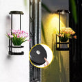 Howlighting Factory Wholesale Waterproof Exterior Solar Yard Decorate Light Solar Outdoor Plant Wall Lamps for Garden