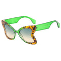 2024 New Fashion Retro Butterfly Frame Women Sunglasses Oversized Ladies Sunglasses