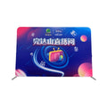 Straight Tension Fabric Banner Tube Display WallPortable Exhibition Aluminum Stand With Stretchable Graphic Printing
