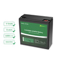 6000 Cycles 12v 20ah Electric Bike Electric Scooter Motorcycles Lithium Lifepo4 Battery