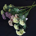 C151 Home Decoration Faux Flower Plastic Wild Fruit Artificial Hydrangea Silk Flower for Easter Festival Decor Office Ornament