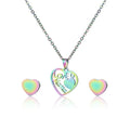 Fashion 18k Gold Stainless Steel Mothers Day Gifts Necklace Sets for Man Women N2103032
