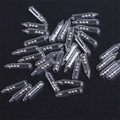 New Glass Fishing Sound Bar Lure Rattles Insert Tube for Soft Worm Jig River Fishing Accessories Portable